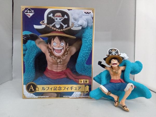 ジャンク 【1円スタート】バンプレスト 一番くじ ワンピース A賞 ルフィ記念 フィギュア MONKEY・D・LUFFY STRAW HAT CREW(09-03-10)_画像1