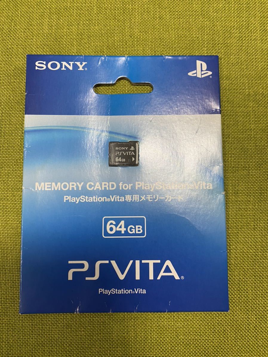 未使用品 SONY psvita PSVITA64GB メモリーカード setpublisher.com