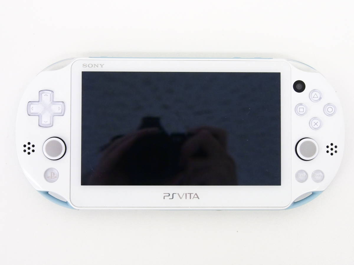 ae880/【美品】PS Vita Wi-Fiモデル ライトブルー・ホワイト バリュー