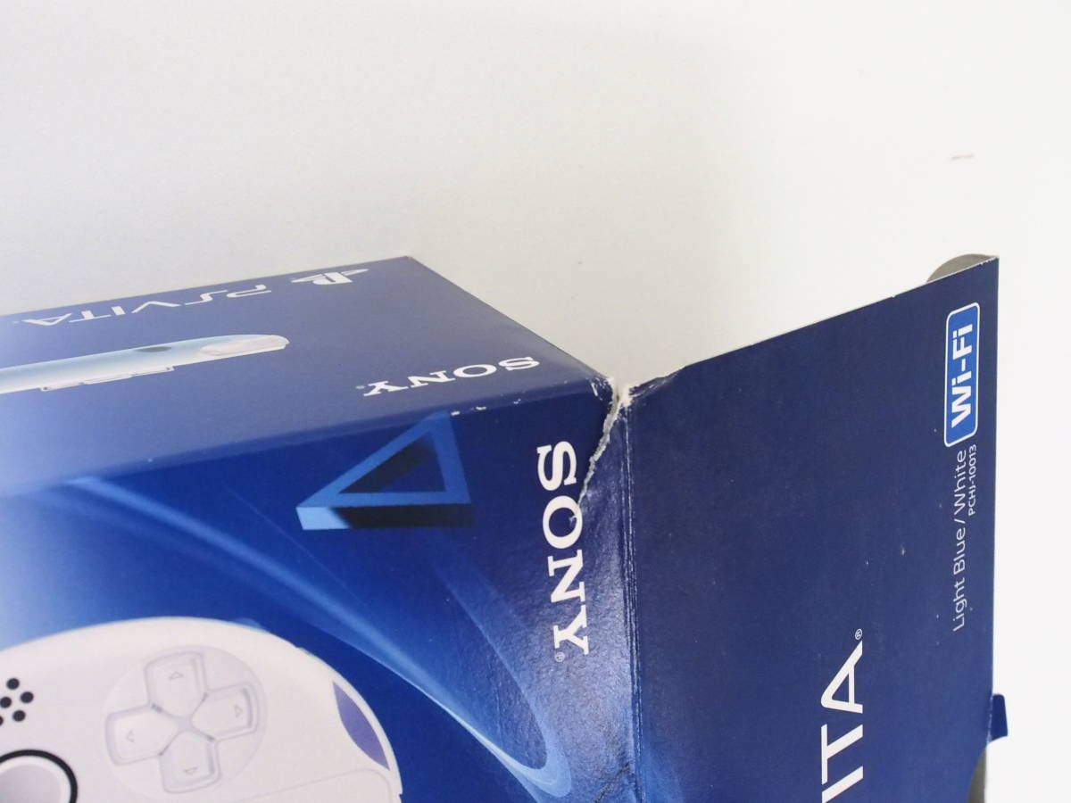 ae/美品PS Vita Wi Fiモデル ライトブルー・ホワイト バリュー