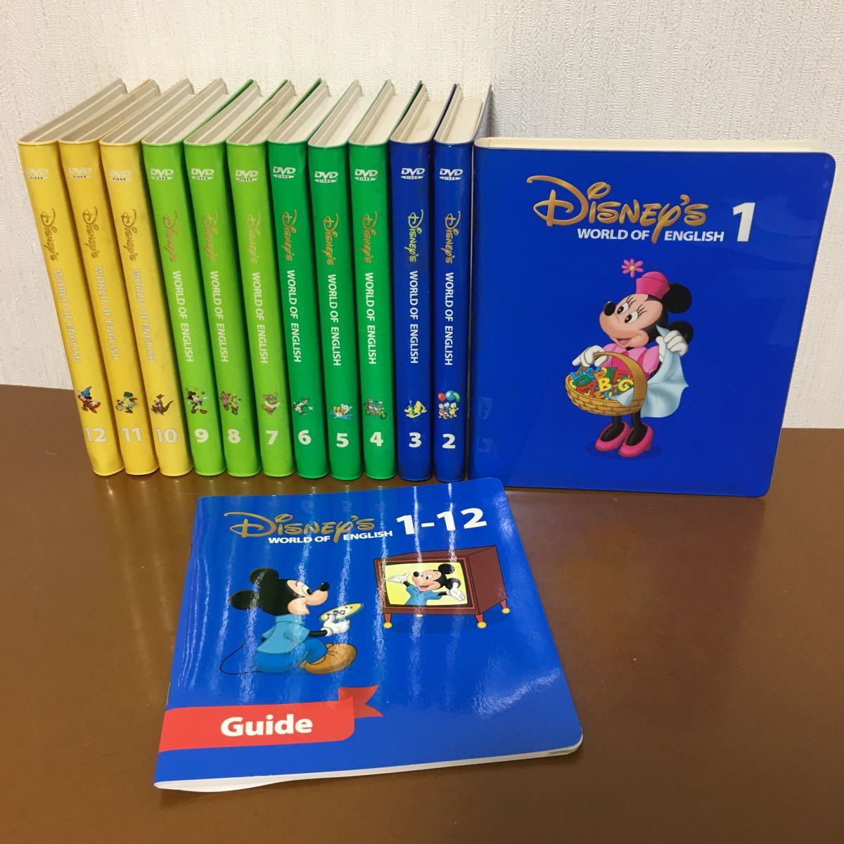 個人配送OK DWE ABC’s+DVD12巻セット Basic ディズニー英語システム 知育玩具