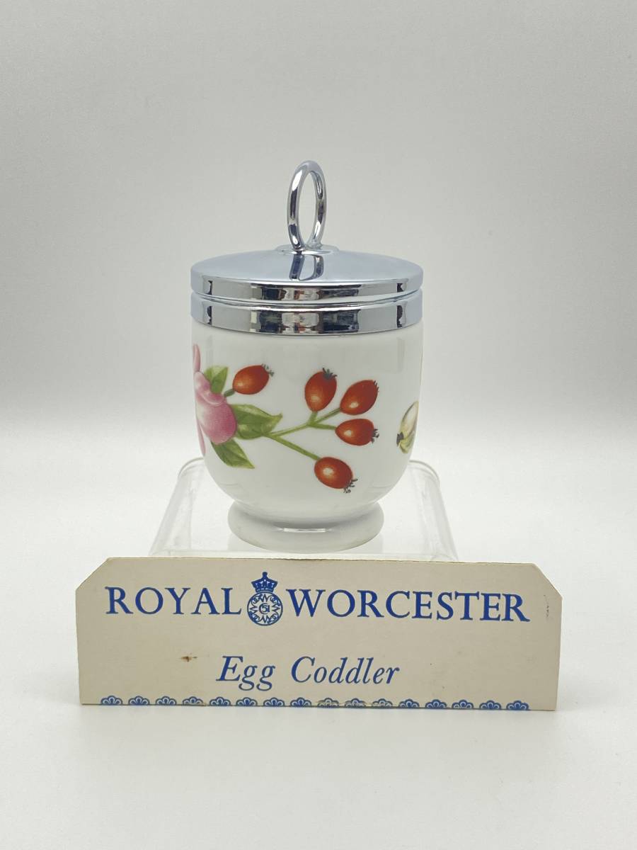 ROYAL WORCESTER Royal Worcester PERSHORE Egg Coddlerpa-shoaegko гонг -*T593