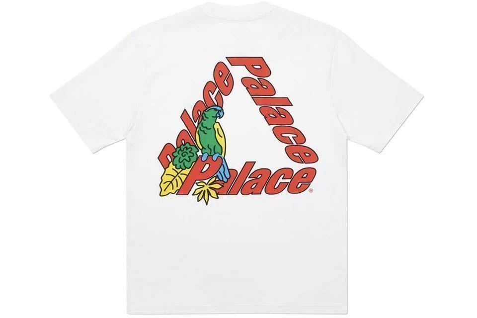 XL】【新品未使用】Palace skateboards Parrot P－3 T-shirt WHITE 白