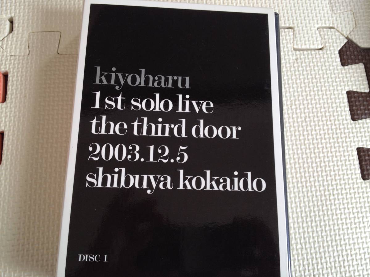 ☆邦楽 清春 DVD 1stソロライヴ 第三の扉 2003.12.5 渋谷公会堂 2枚組 定価6300円 黒夢 Sads EMILY PV インタビュー_画像2