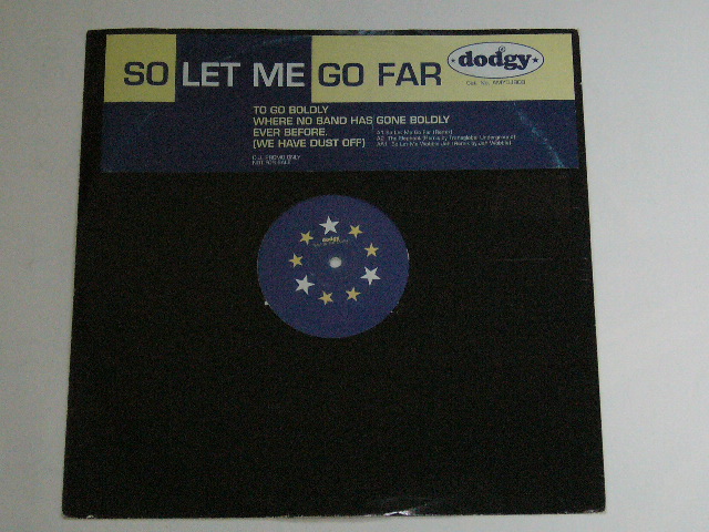 Dodgy/So Let Me Go Far/UKプロモ盤/1994年盤/AMYDJ903/ 試聴検査済み_約7cmの底抜け有り