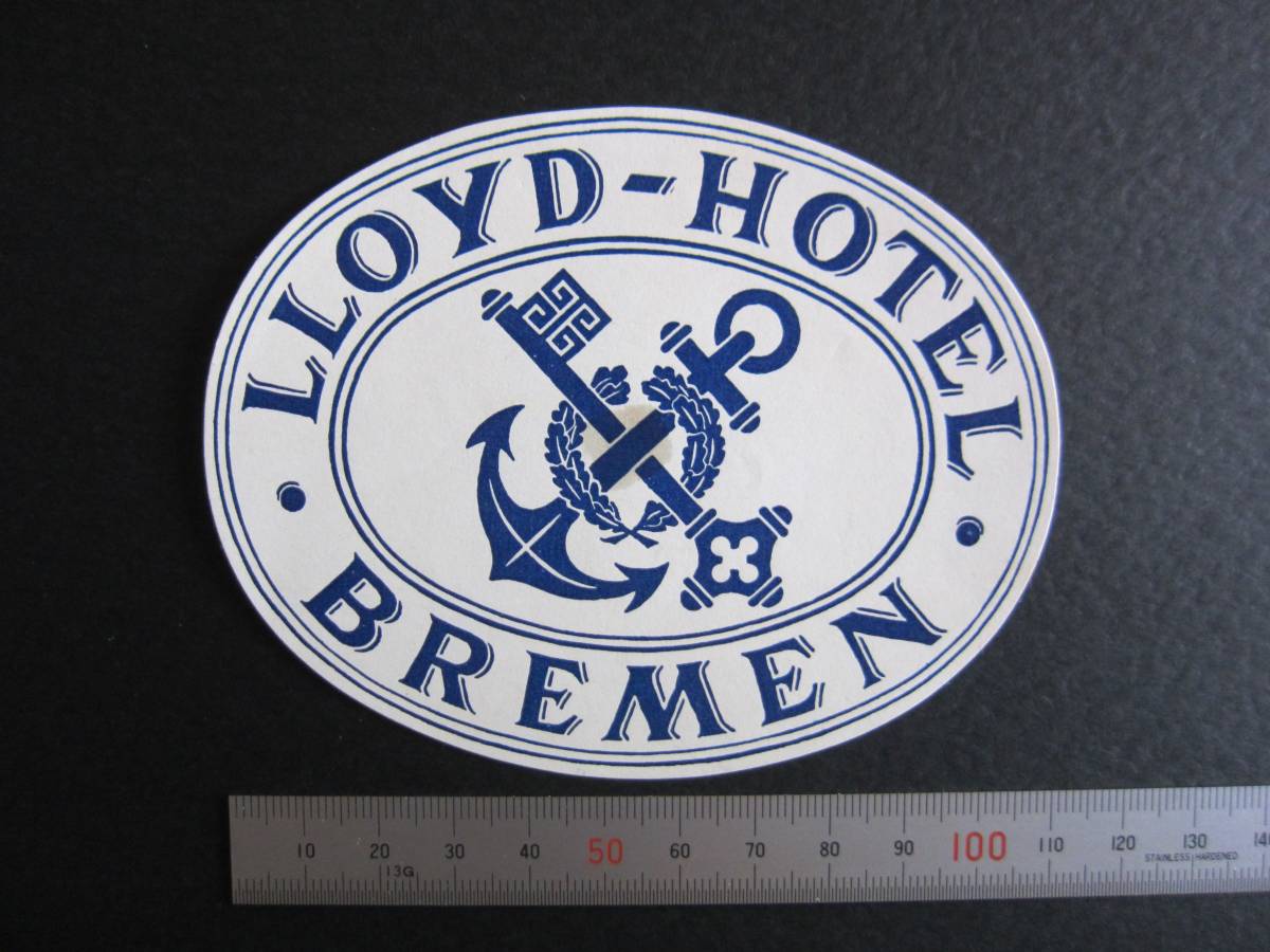  hotel label # Lloyd hotel # blur - men # Vintage 