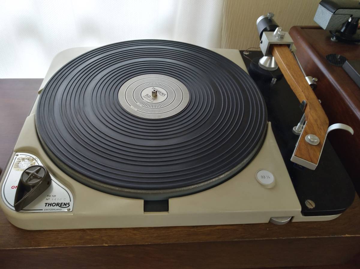 Thorens TD121(TD124. 33 rotation specification )