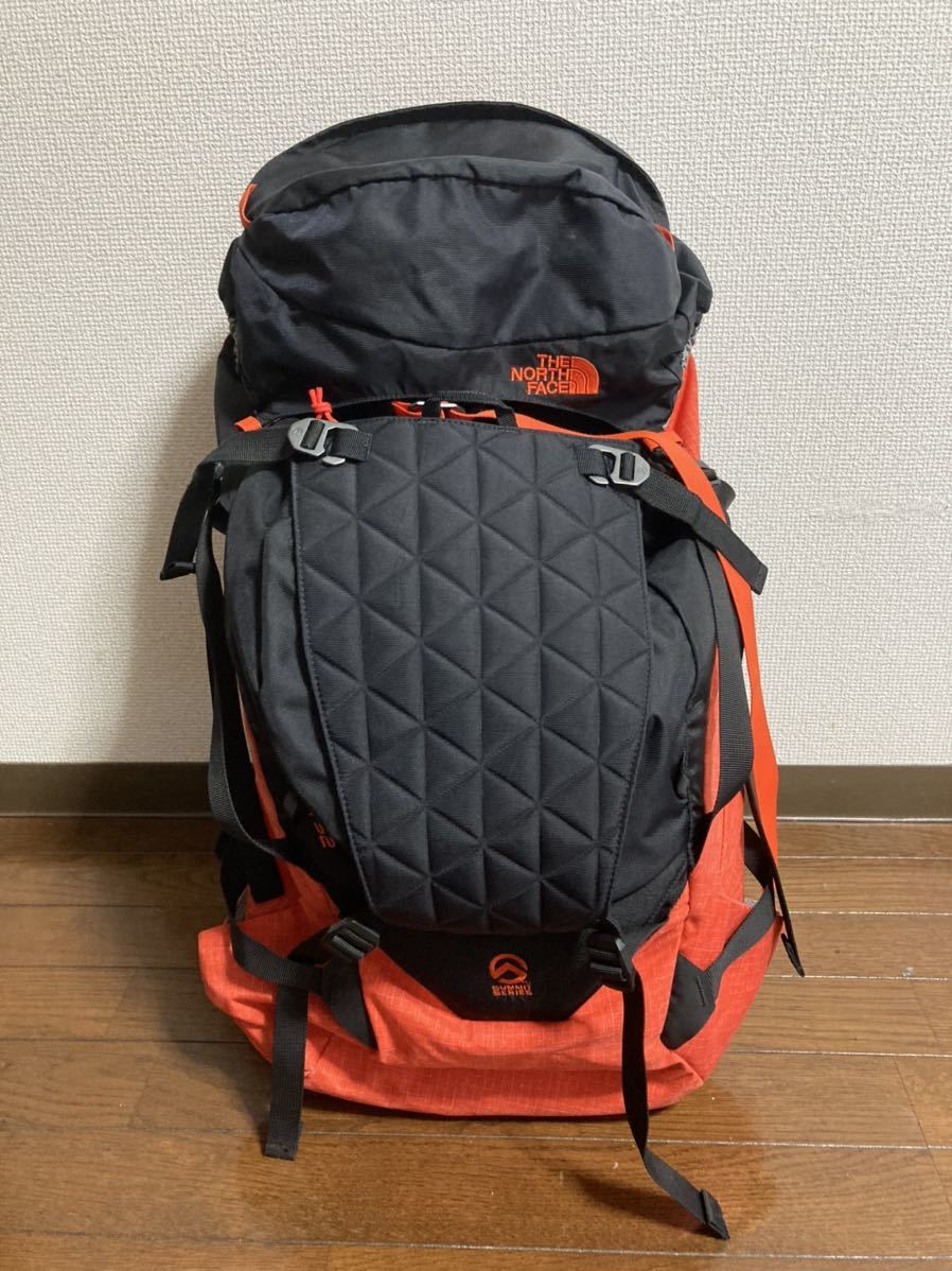 the north face ノースフェイス コブラ52 cobra52 雪山 テント泊 登山 リュック グレゴリー バックパック 52L Lサイズ 黒/赤