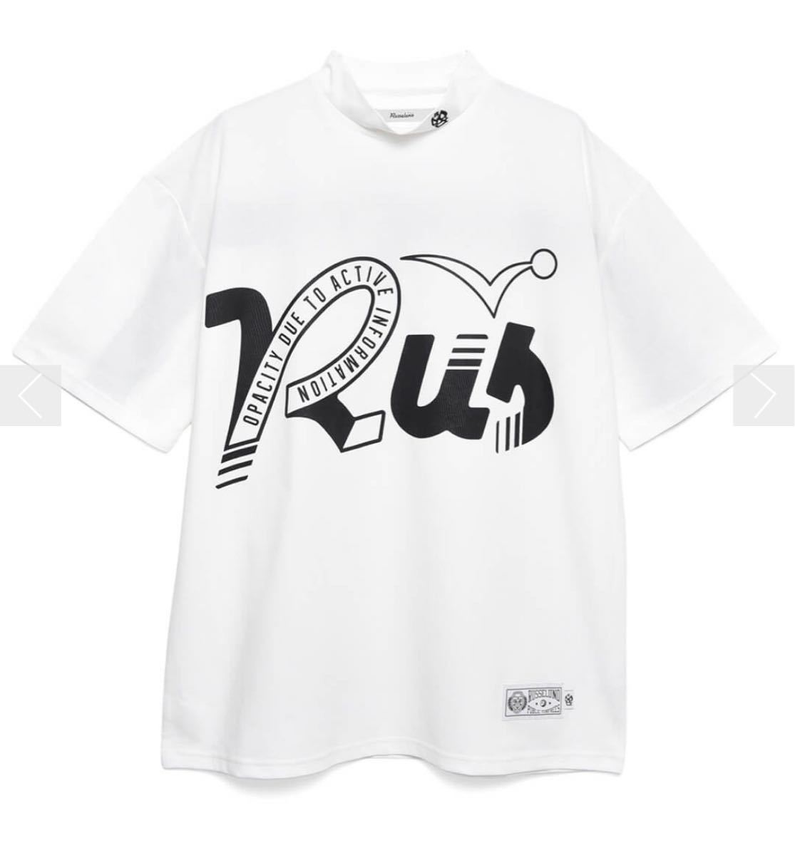 即完売大人気★RUS BOX HIGHNECK TEE ラッセルノ　モックネック