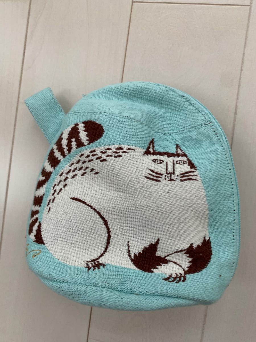 （新品未使用）morita miw ねこポーチ