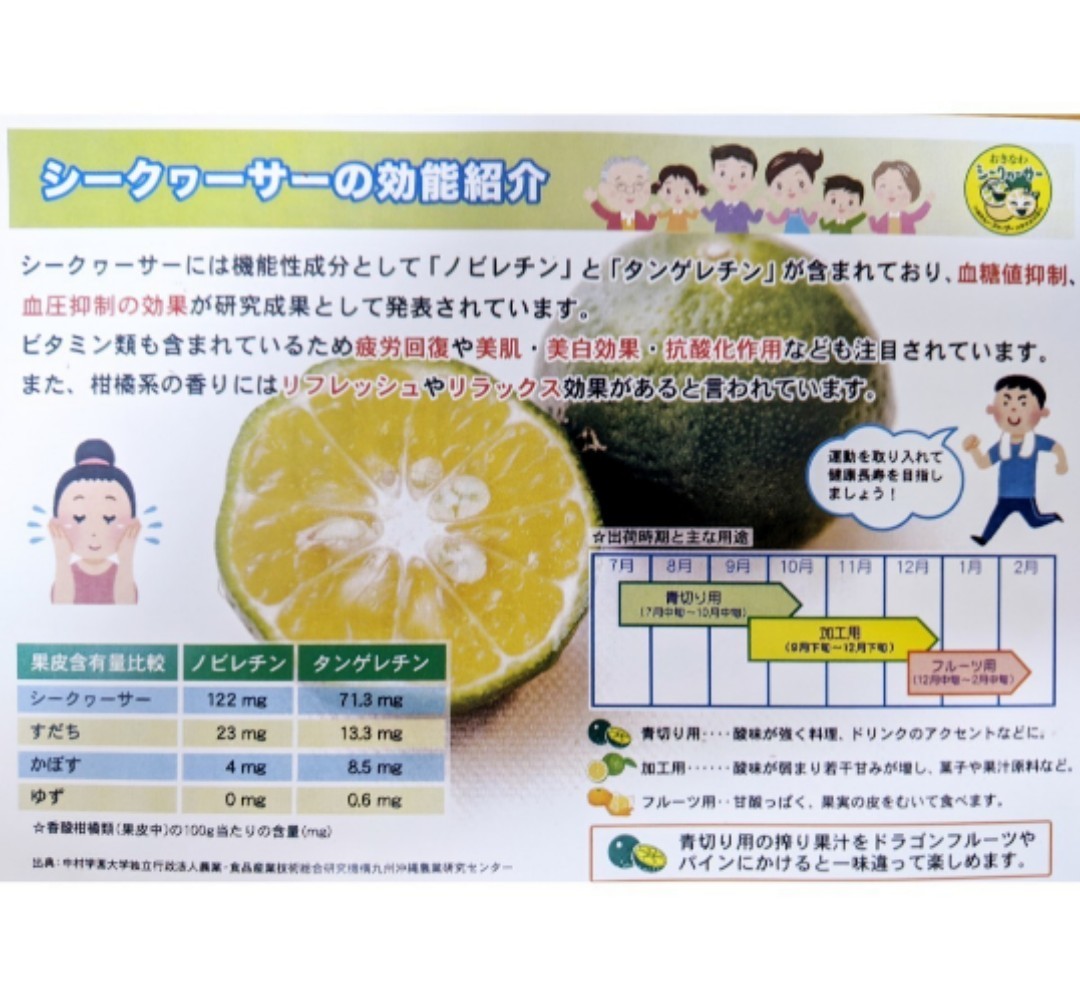 【激安】沖縄県産　シークァーサー果汁100% 500ml PET　3本　オキハム 　シークヮーサー 送料無料