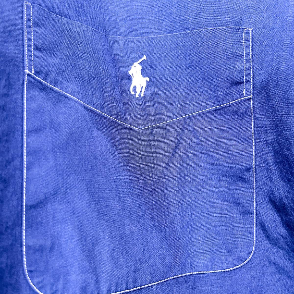 ラルフローレン Ralph Lauren 半袖シャツ メンズ ワンポイント XLサイズ 2-385_画像4