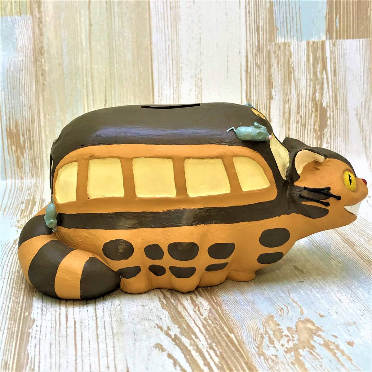 レア☆となりのトトロ My Neighbor Totoro ネコバス 小物入れ