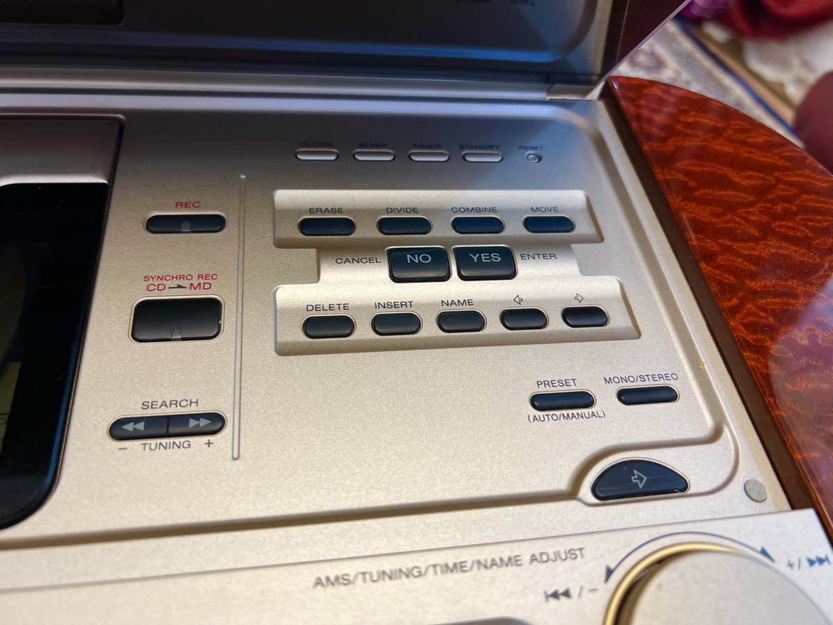 内蔵ブルーツゥースに変更可能ソニーMD-7000 Celebrity II CD/MD