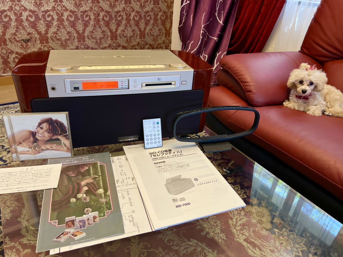 内蔵ブルーツゥースに変更可能ソニーMD-7000 Celebrity II CD/MD