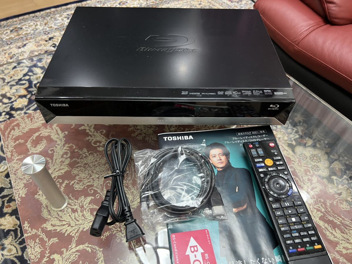 完動品 美品 東芝 2TB 2チューナー ブルーレイレコーダー RD-X10 貴重