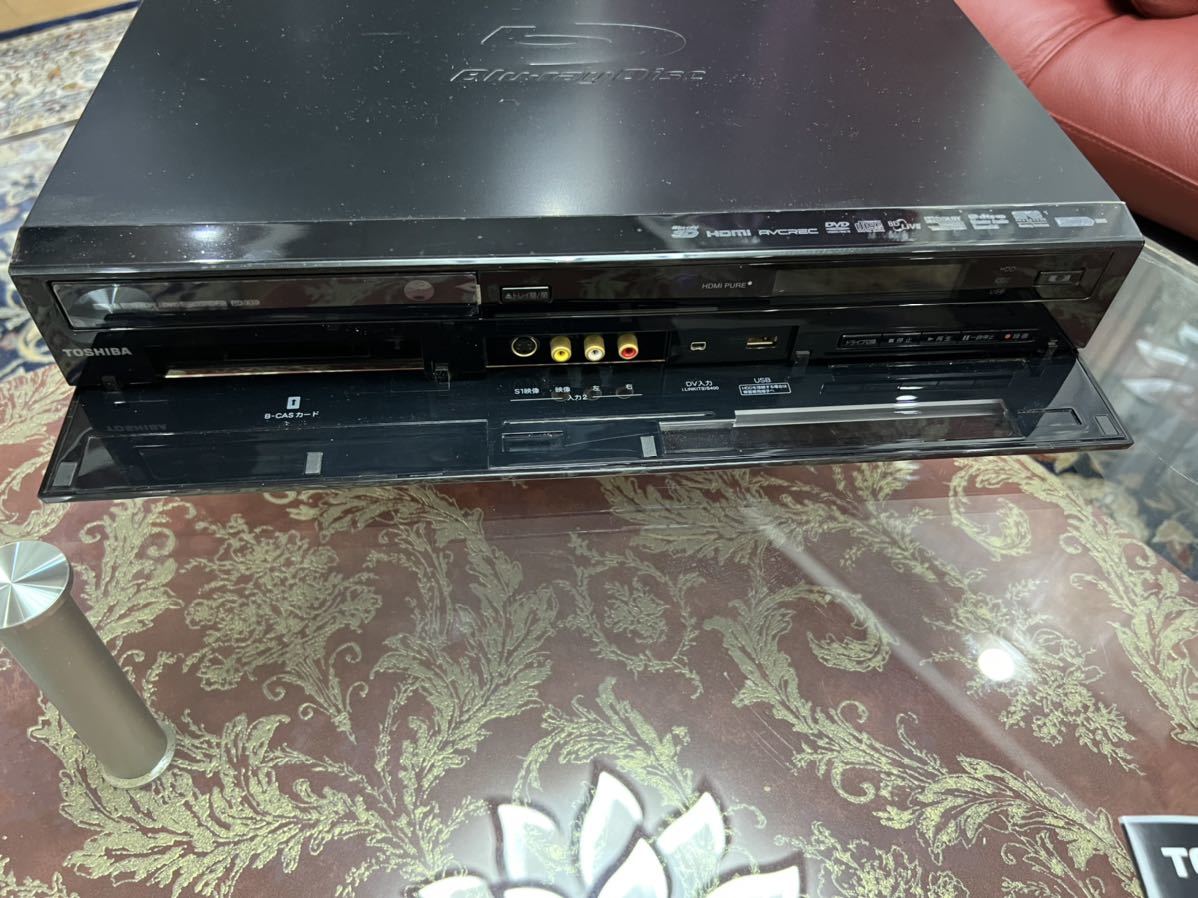 完動品 美品 東芝 2TB 2チューナー ブルーレイレコーダー RD-X10 貴重