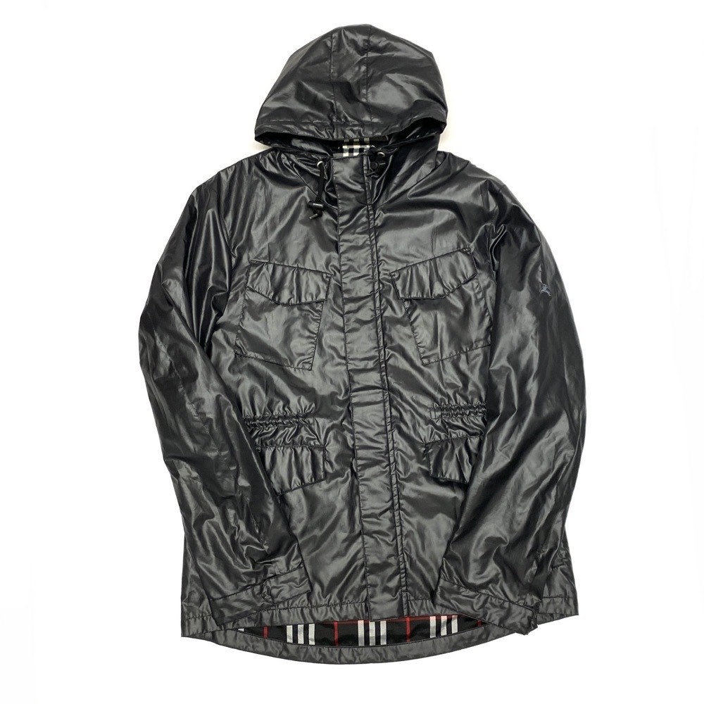 良好◇BURBERRY BLACK LABEL バーバリーブラックレーベル ジップアップ