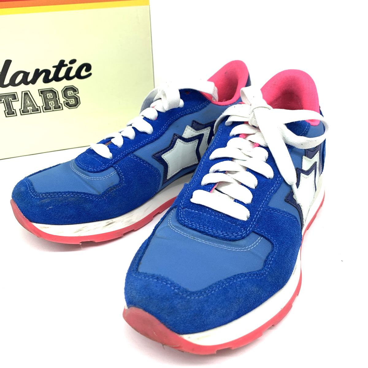 良好◇Atlantic STARS アトランティックスターズ スニーカー サイズ37