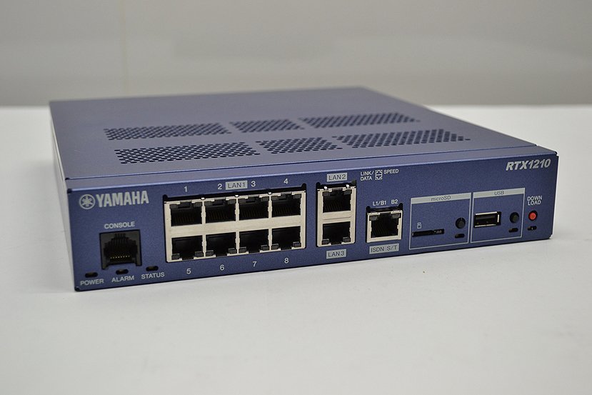 YAMAHA/ヤマハ RTX1210 初期化済み 7日間保証あり ギガアクセス VPN