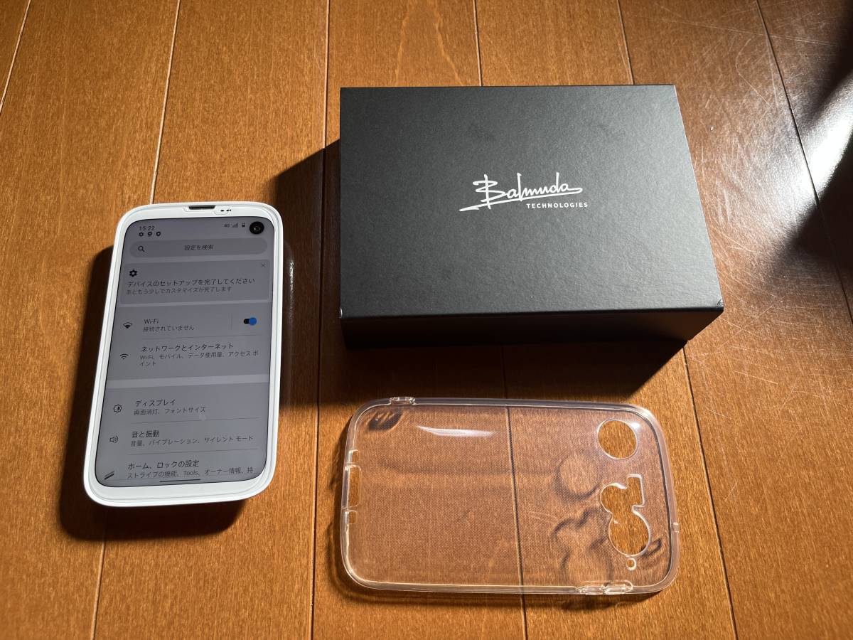 BALMUDA】A101BM BALMUDA Phone バルミューダ ソフトバンク ホワイト
