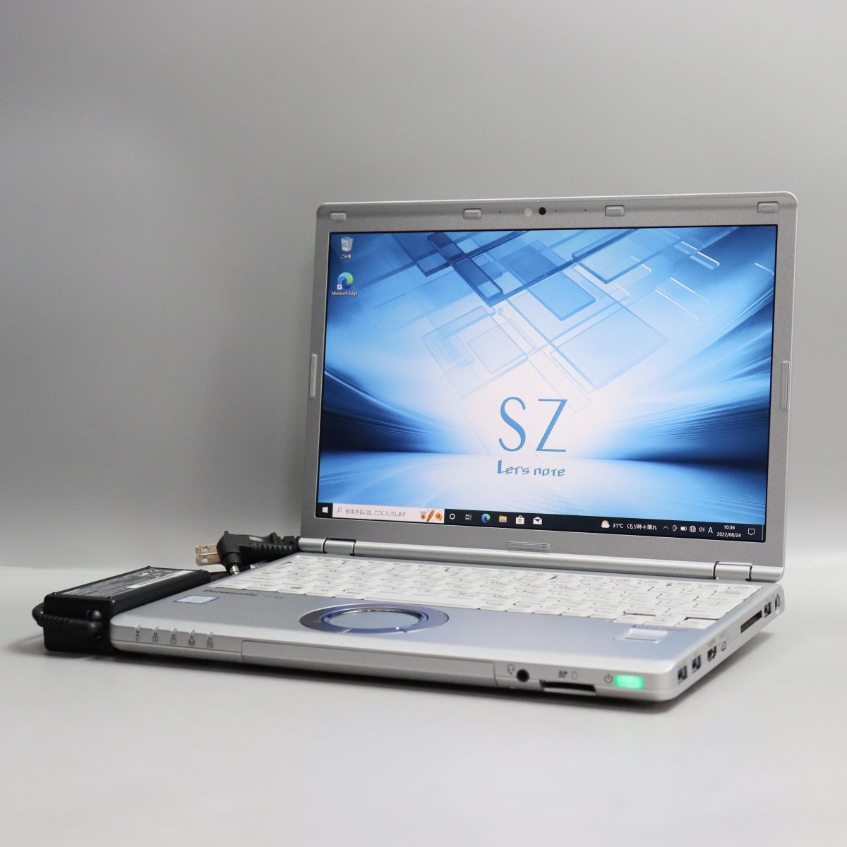 1円スタート Panasonic Let's note CF-SZ6 (CPU:Core i5-7300U/メモリ