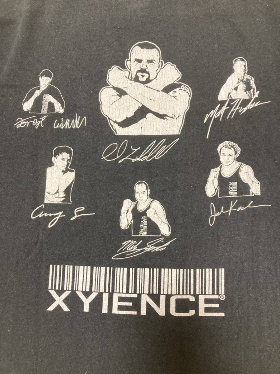 チャック リデル Chuck Liddell マット ヒューズ Matt Hughes UFC チャンピオン Tシャツ スポンサー チーム 格闘技 古着_画像4