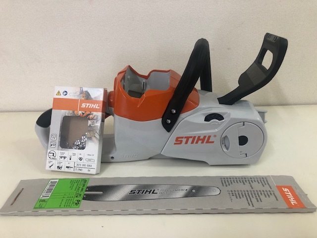 1円スタート STIHL スチール バッテリーチェーンソー 充電式 MSA120C
