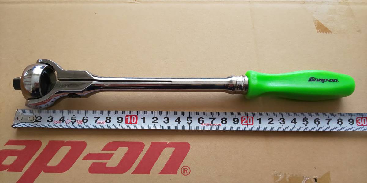 ☆スナップオン 3/8(9.5mm)スイベルラチェット グリーン☆Snap-on