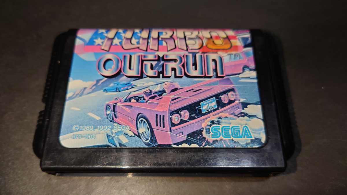 MD ターボアウトラン / TURBO OUTRUN メガドライブ_画像1