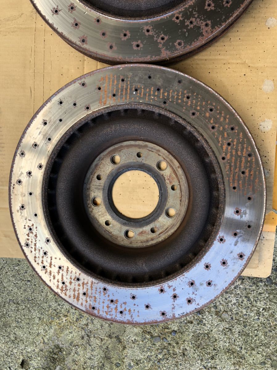  Jaguar XKR J413A front brake disk 2 pieces set secondhand goods 