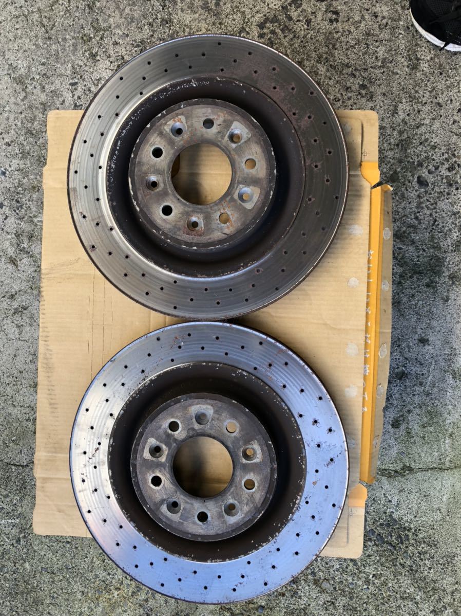  Jaguar XKR J413A front brake disk 2 pieces set secondhand goods 