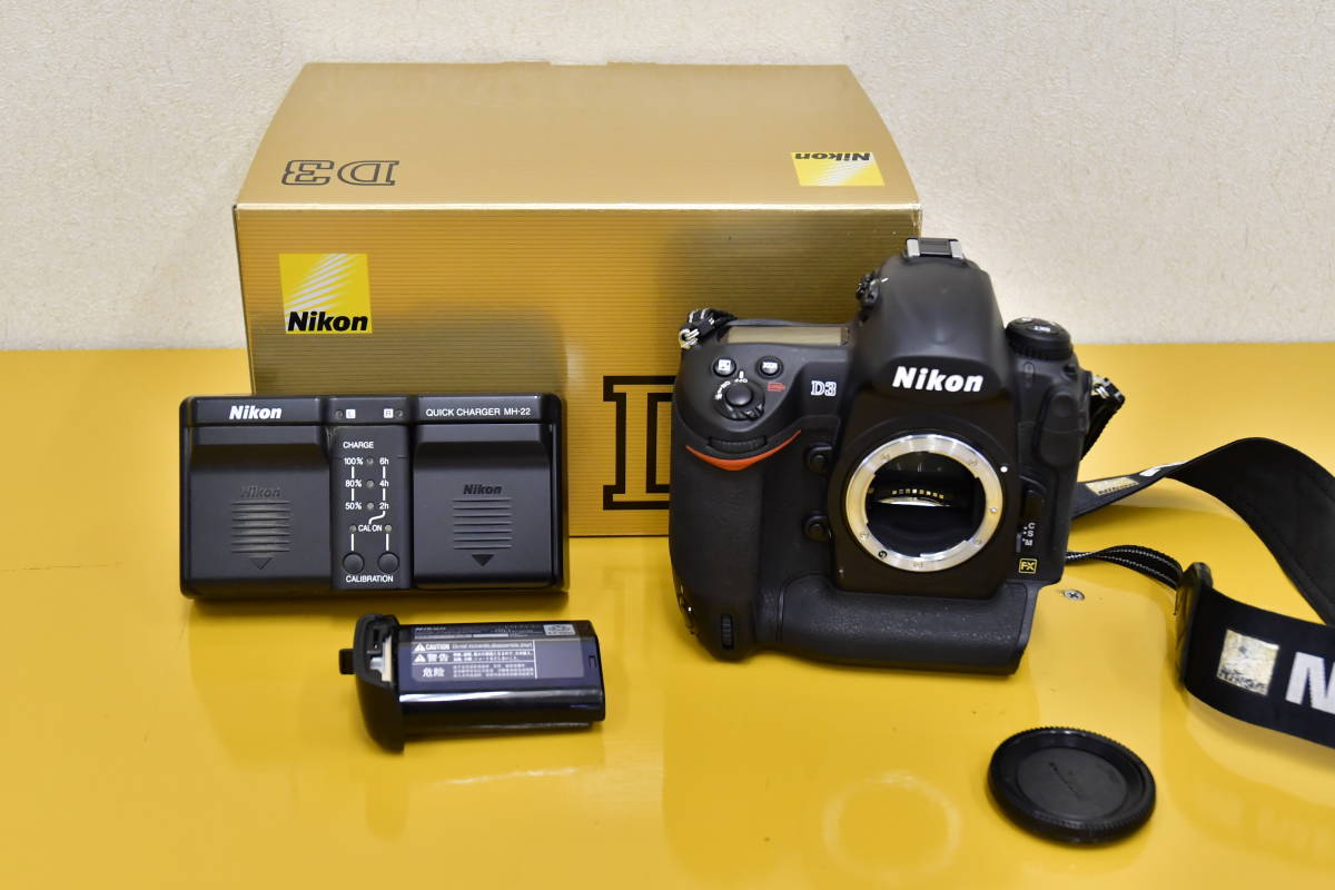 Nikon D3 NPS物 プロ機ボディ ニコン レア シャッター数5万回