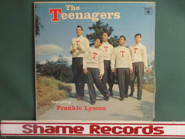 ★ The Teenagers ： Featuring Frankie Lymon LP ☆ (( 50's R&B No.1 Hit「Why Do Fools Fall In Love」収録 / 落札5点で送料無料_画像1