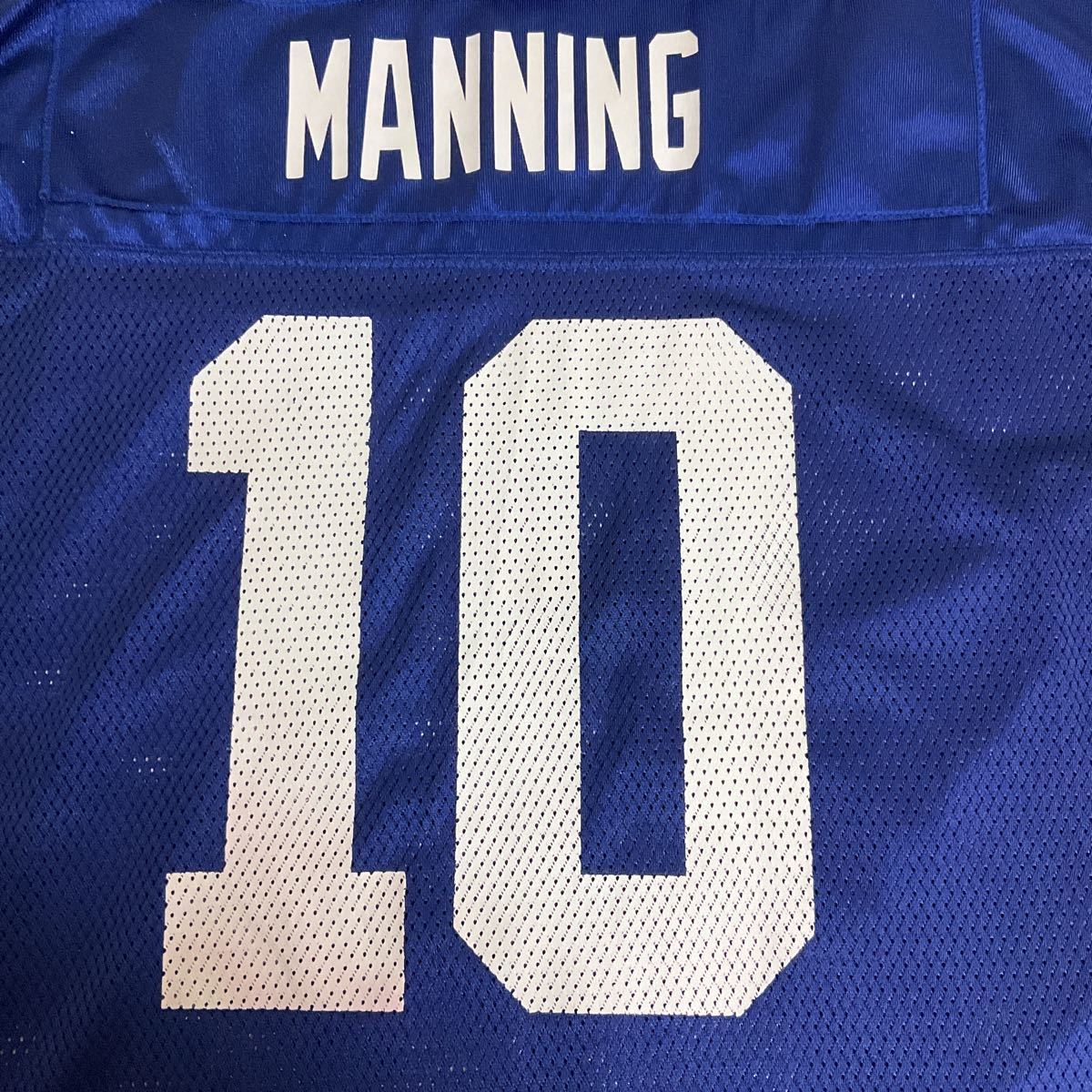 Reebok NFL リーボック ゲームシャツ アメフト フットボールシャツ NY JETS 古着 XL 10 MANNING