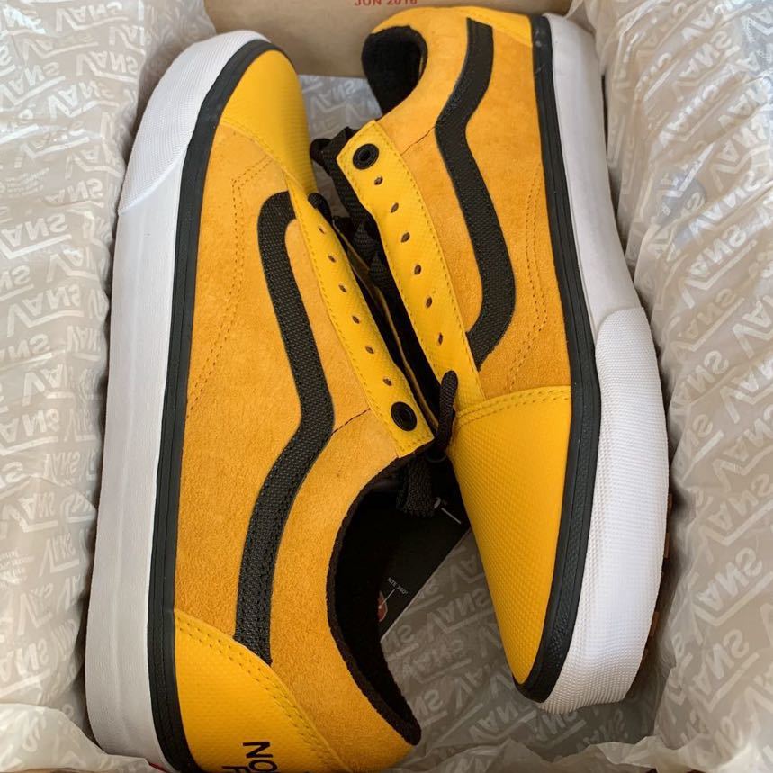 VANS old Skool MTE DX THE NORTH FACE Yellow 28.5cm バンズ ヴァンズ オールドスクール ノースフェイス US10.5