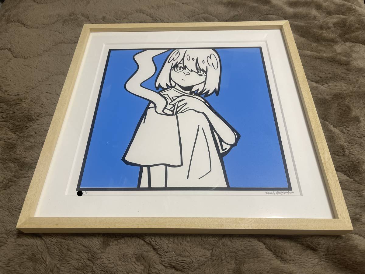 SHIGEMATSU NANTOKA シルクスクリーン-