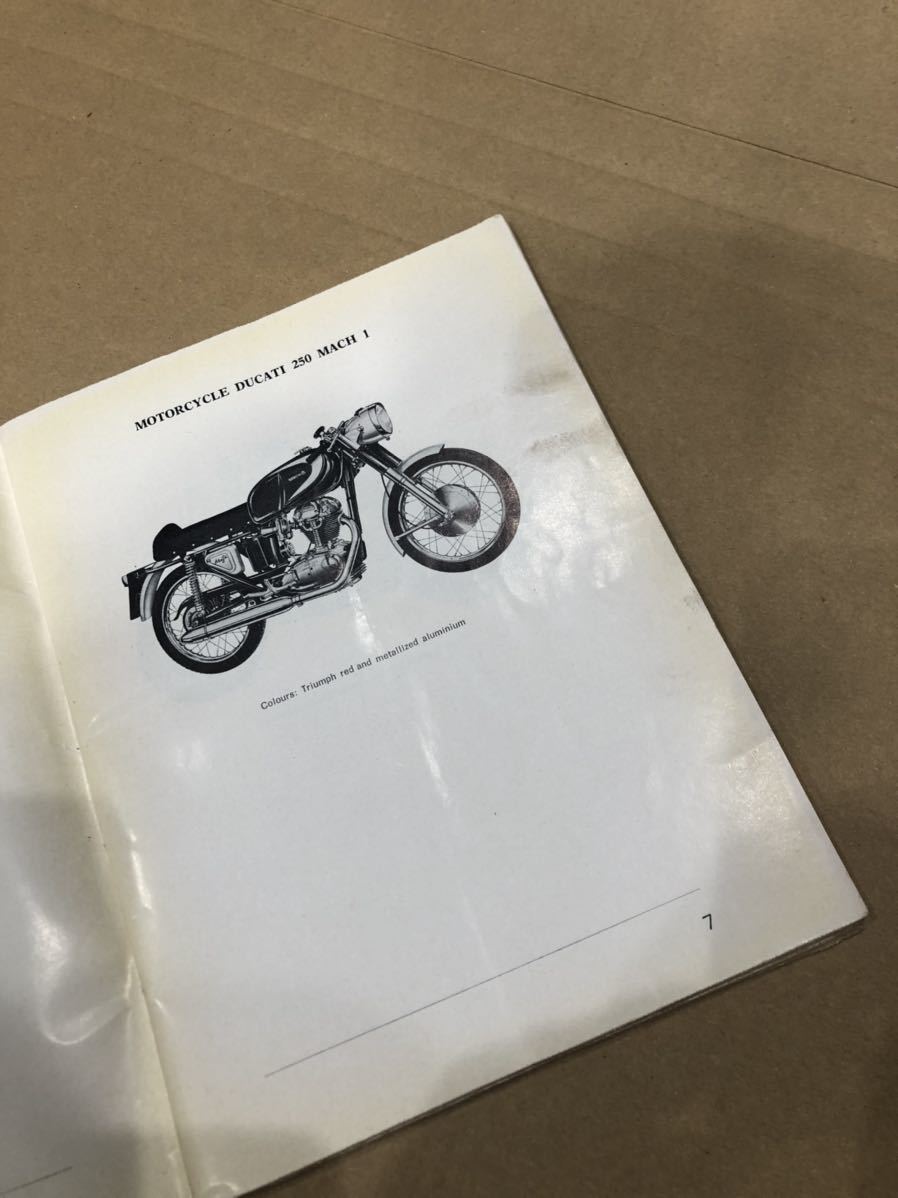  Ducati Mach 1ducati Mach1 that time thing owner manual manual . number none 