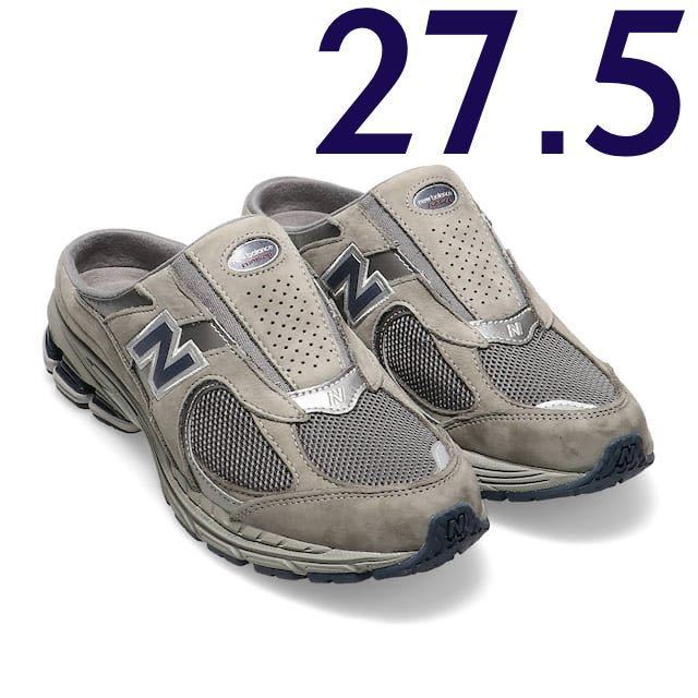 New Balance ニューバランス M2002RMX ミュール MULE GREY グレー N-ERGY ABZORB Dウィズ 27