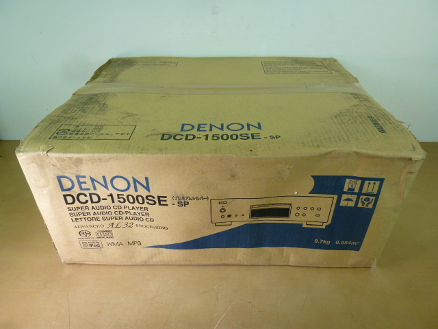 未使用品】デノン DENON スーパーオーディオ CD プレイヤー DCD-1500SE
