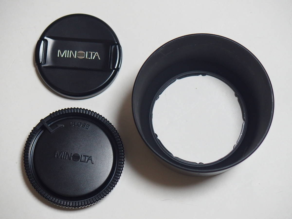 MINOLTA ミノルタ AF ZOOM 75-300mm F4.5-5.6 D SONY SAL75300同等品　動作確認済　前後キャップ・フード付属_前後キャップ、フード付属