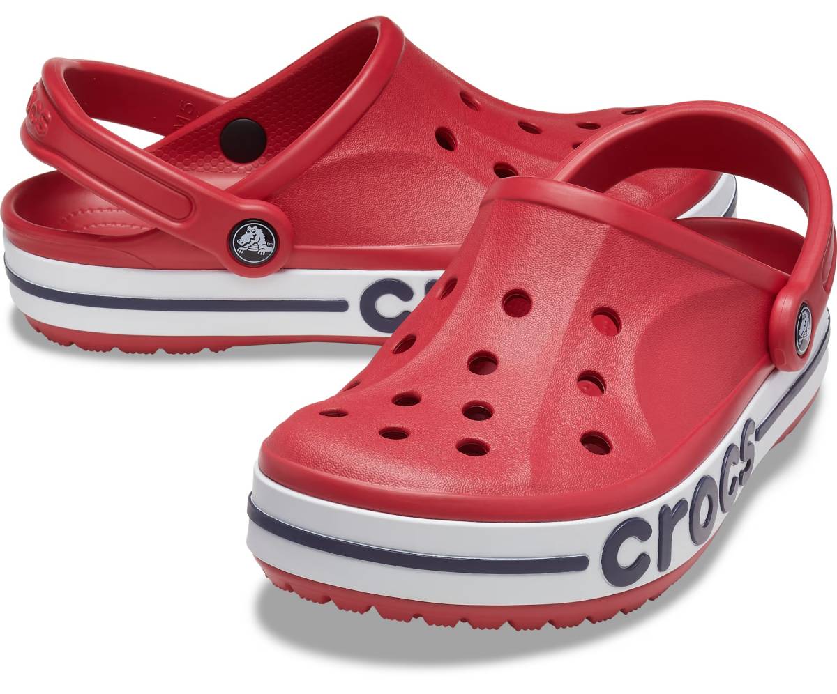 27cm クロックス crocs バヤバンド クロッグ Bayaband Clog Pepper Navy M9W11 ペッパー ネイビー レッド系 新品_画像1