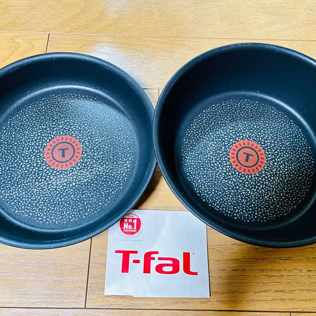 【新品　送料込み】　ティファール　T-fal 　IH食洗機対応　マルチパン　フライパン2点セット　スターター