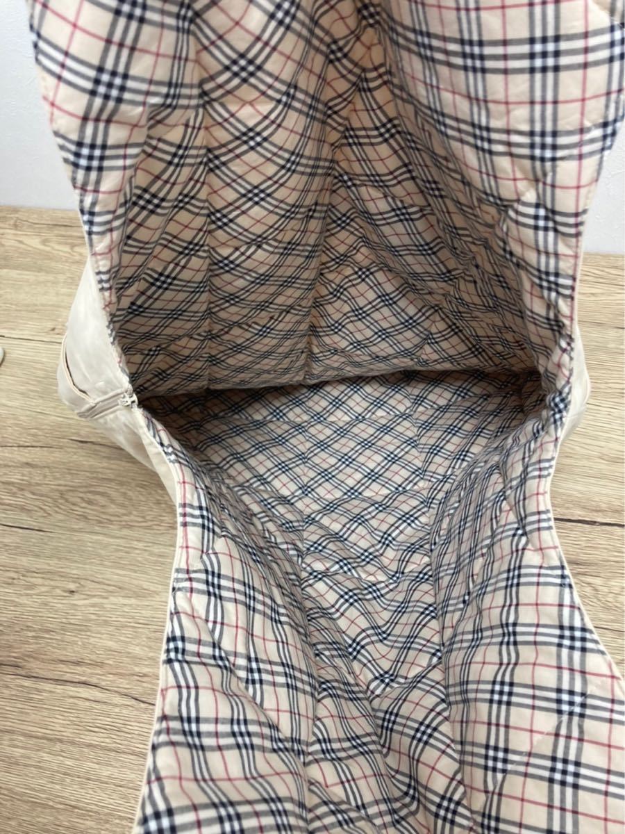 BURBERRY 防寒おくるみ ベビーカー フットマフ-
