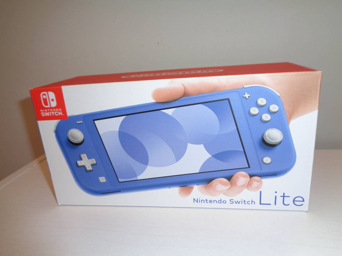 送料無料!!! Nintendo Switch Lite ブルー（新品未開封） marz.jp