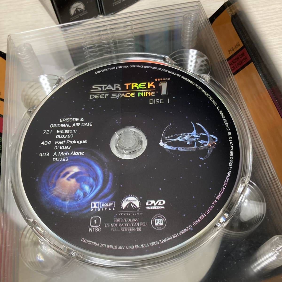 STAR TREK DEEP SPACE NINE スター・トレックディープスペースナイン ディープスペースナイン 03年特別パッケージ? 全巻DVDセット 英語版の画像3