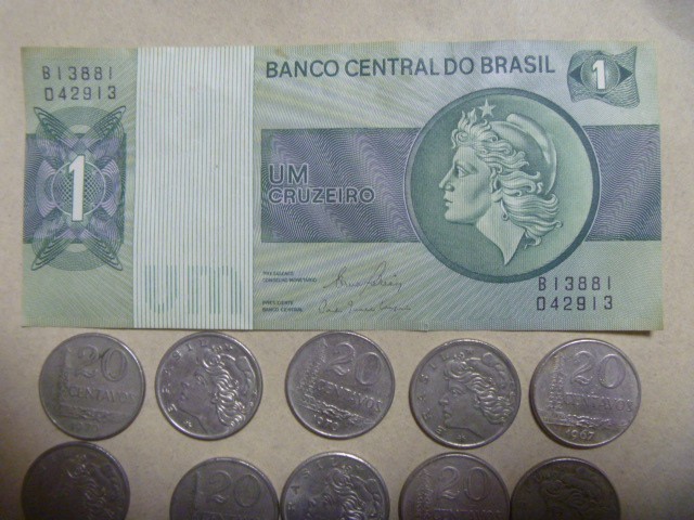 ブラジル 旧紙幣 旧硬貨 貨幣 コイン まとめ売り 古銭 外国紙幣 外国貨幣 セット 同梱割引あり