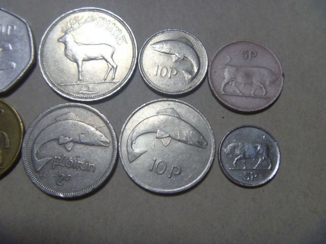 アイルランド 古銭 旧硬貨 コイン 10種 ポンド フローリン 2シリング ペンス ペニー 外国貨幣 外国銭 セット 同梱割引あり