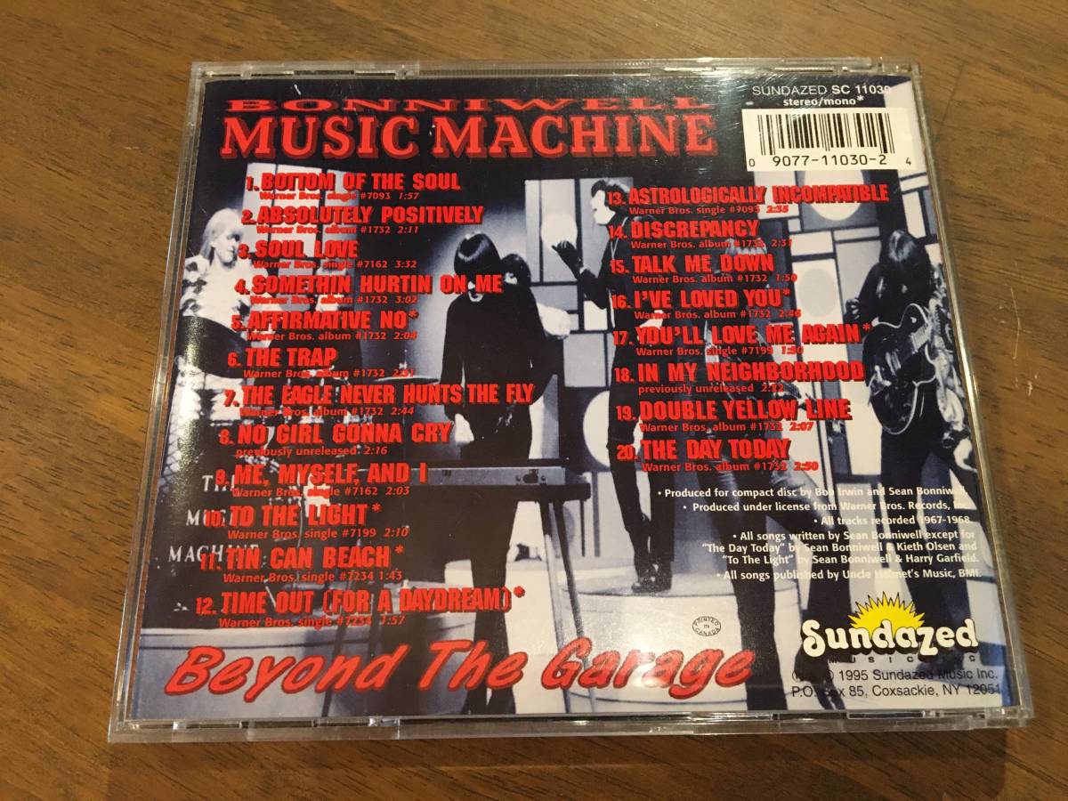 The Bonniwell Music Machine『Beyond The Garage』(CD)_画像2