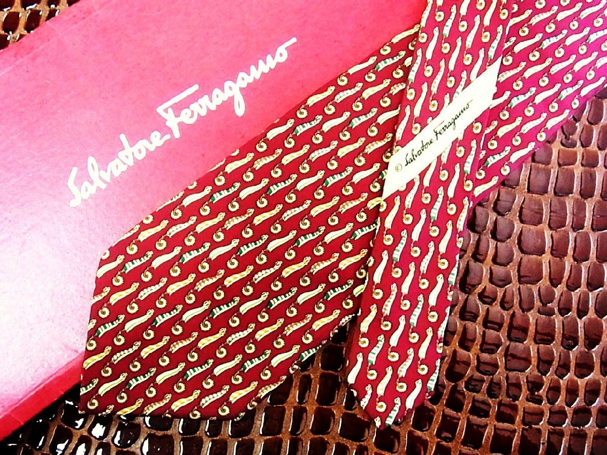 ♪今週の特売980円~♪1216♪良品【Ferragamo】フェラガモ